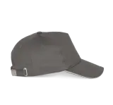 Gorra con sandwich contrastado 5 paneles