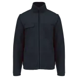 Chaqueta polar con mangas amovibles hombre