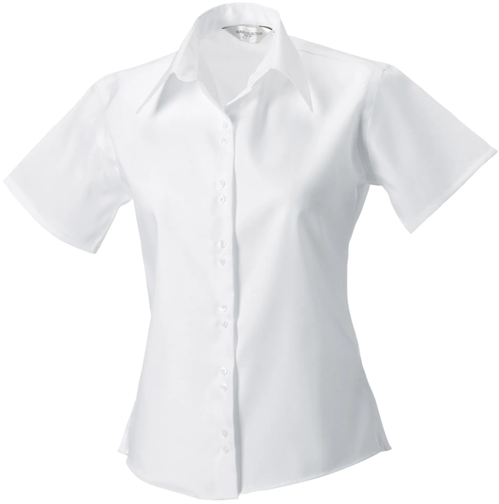 Camisa Non-Iron manga corta mujer
