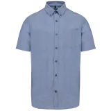 Camisa oxford manga corta hombre