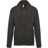 Sudadera capucha y cremallera unisex