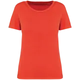Camiseta ecorresponsable efecto lavado mujer