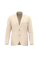 Blazer efecto lavado de lino hombre