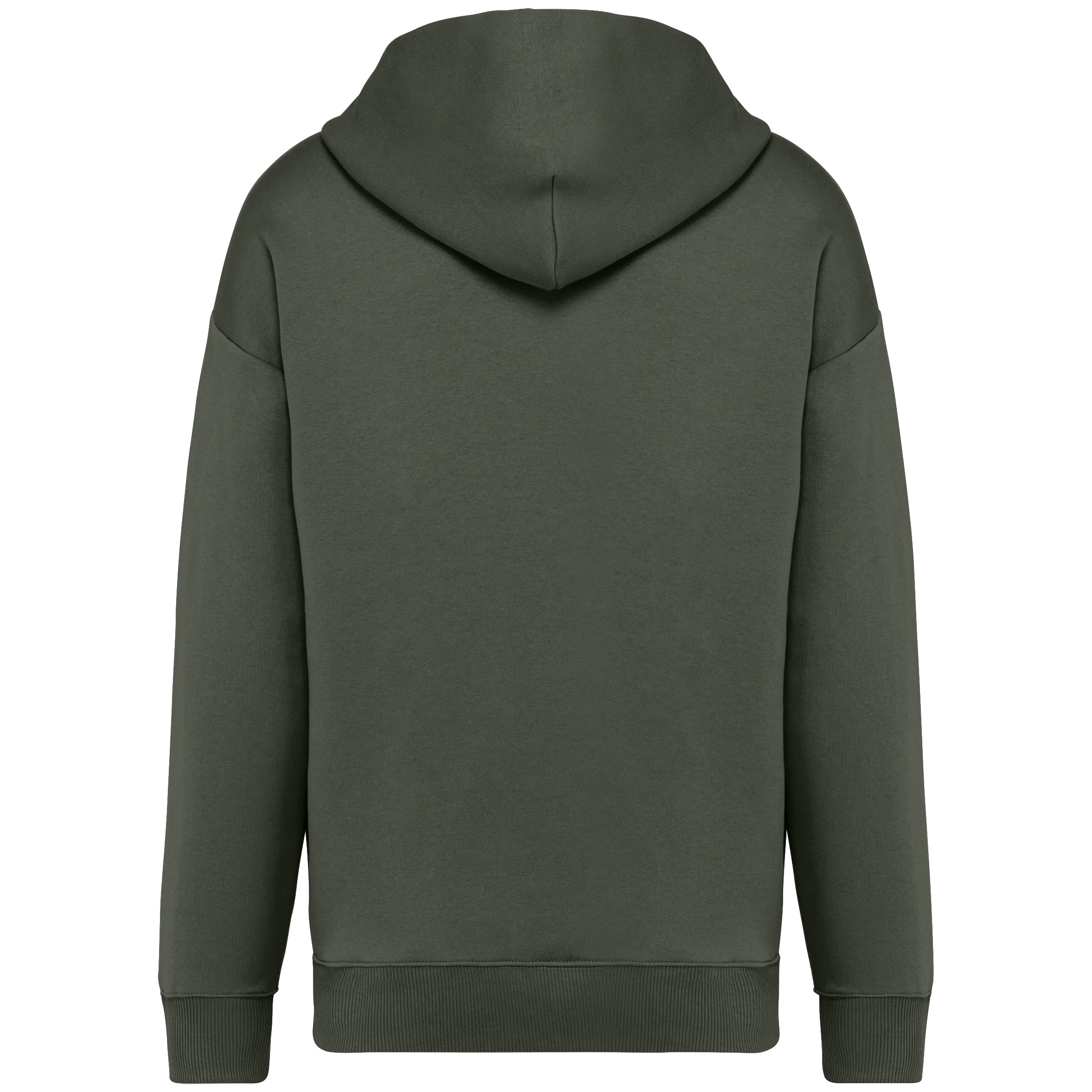 Sudadera ecorresponsable con capucha oversize unisex