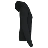 Sudadera capucha contrastada mujer