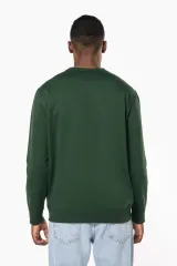 Sudadera cuello redondo reciclada unisex