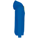 Sudadera capucha contrastada hombre