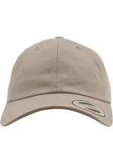 Gorra de sarga de algodón: 6 paneles