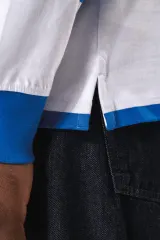 Polo a rayas manga larga unisex