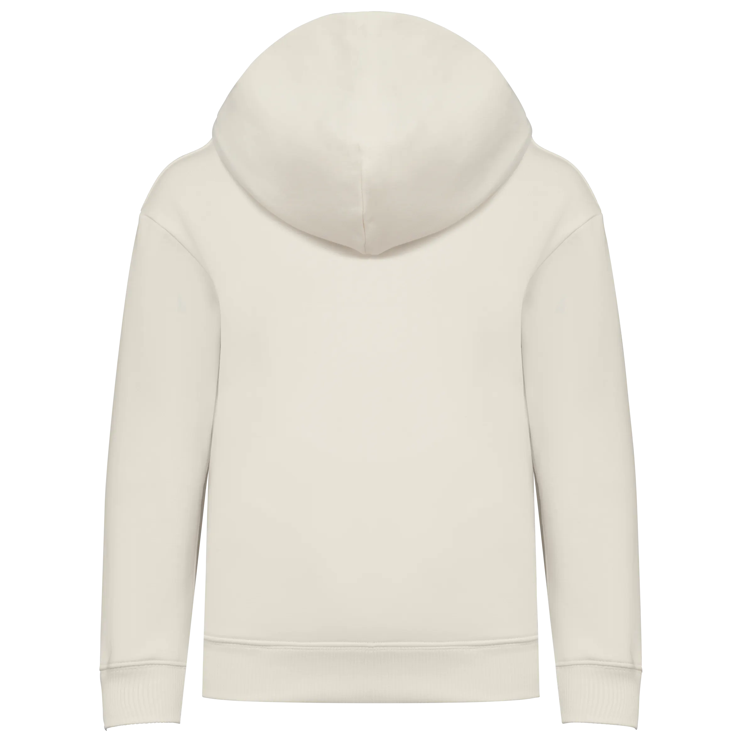 Sudadera ecorresponsable con capucha oversize infantil