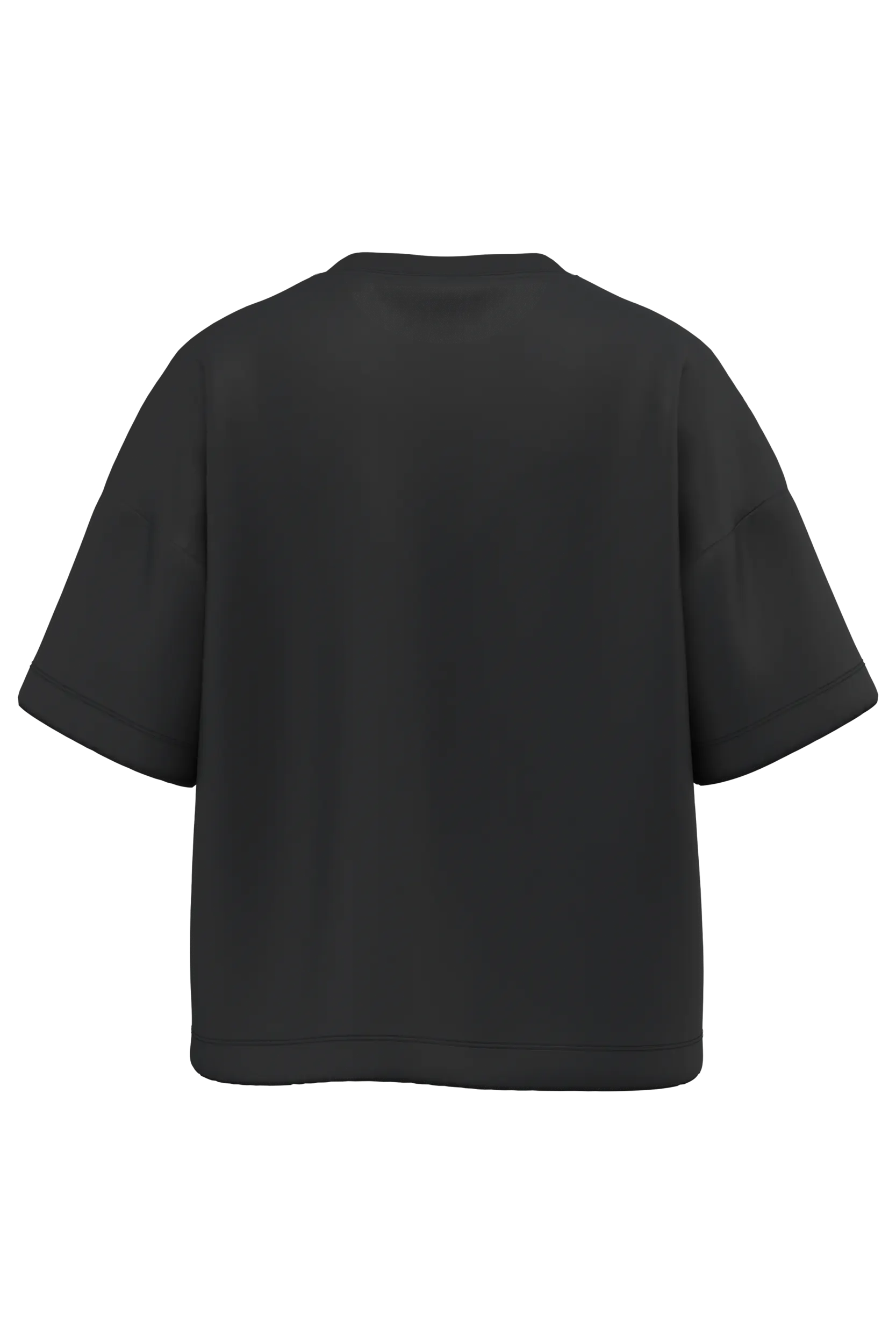 Camiseta sostenible de corte boxy con hombros caídos mujer