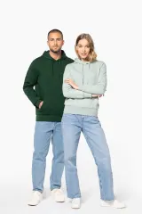 Sudadera capucha ecorresponsable hombre