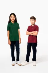 Polo de punto piqué Bio180 infantil