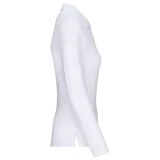 Polo Antibacteriano manga larga mujer