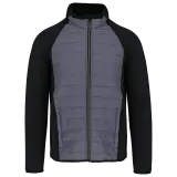 Chaqueta de deporte bimaterial unisex