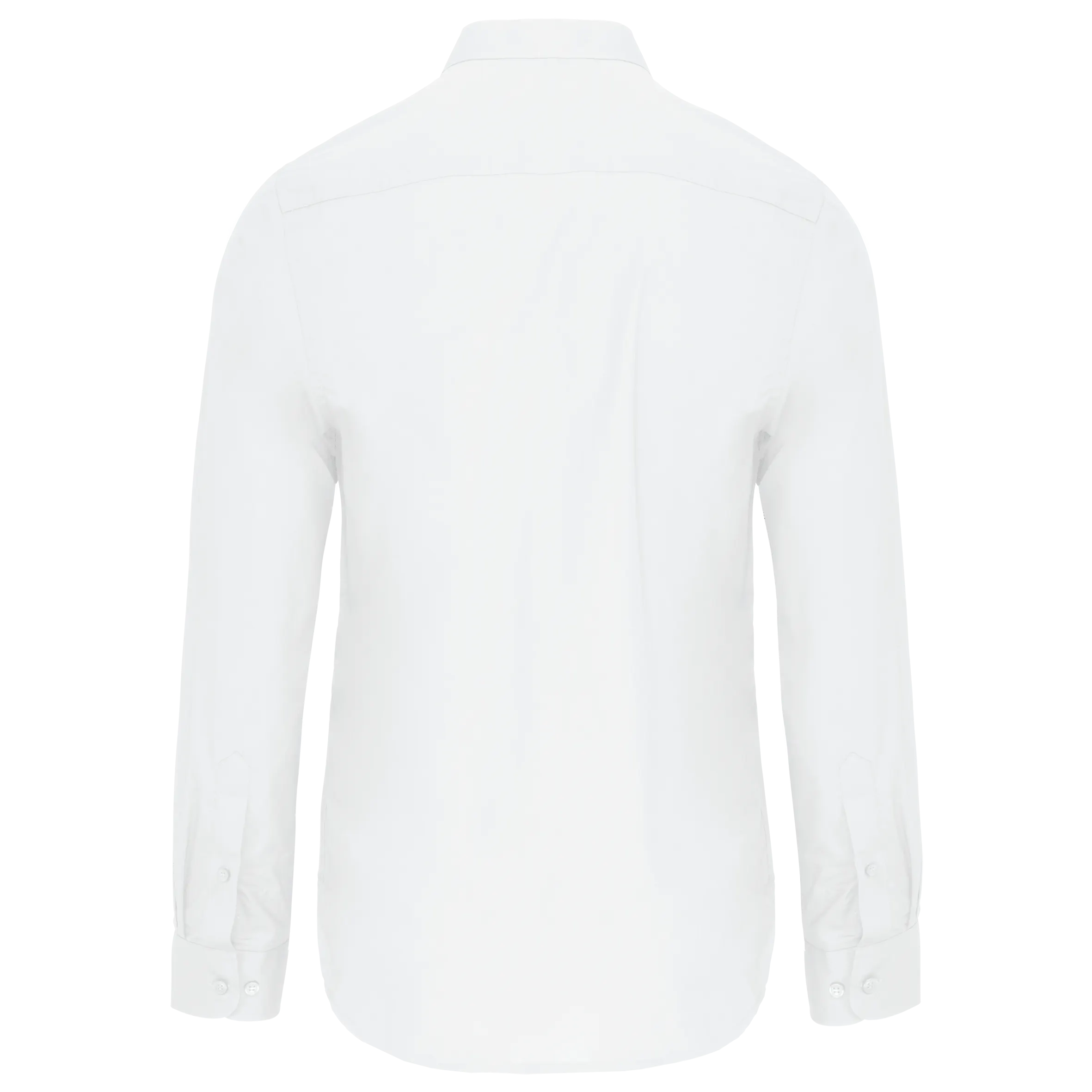 Camisa cuello mao manga larga hombre
