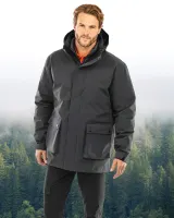 Chaqueta acolchada Ripstop reciclada 3 en 1