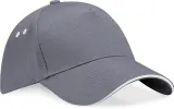 Gorra Ultimate - 5 paneles con sándwich contrastado