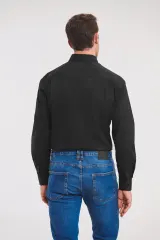Camisa Oxford manga larga hombre