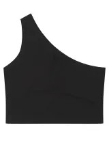 Top asimétrico para mujer