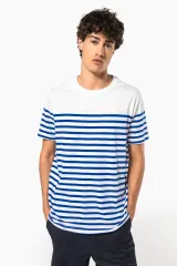 Camiseta marinera algodón orgánico hombre
