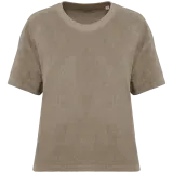 Camiseta ecorresponsable de rizo mujer