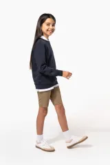Sudadera cuello redondo infantil