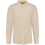 Camisa Oxford manga larga hombre
