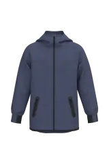 Chaqueta con capucha performance infantil