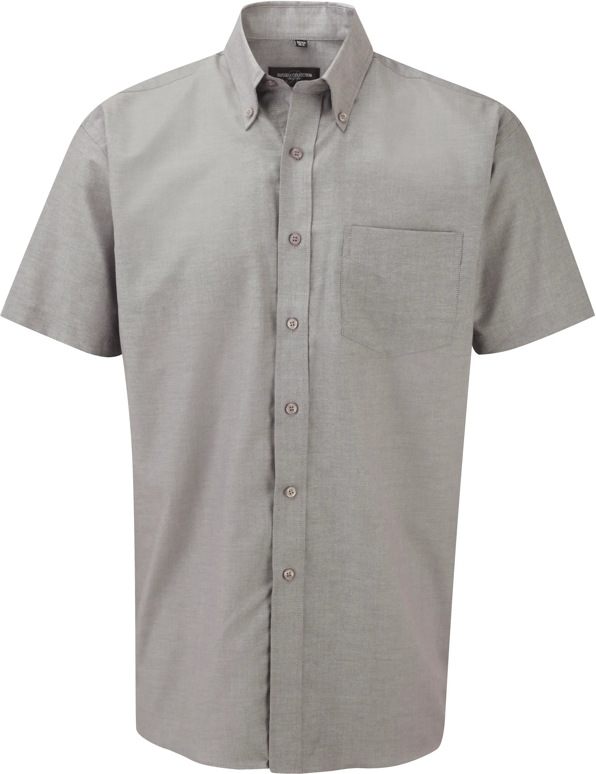 Camisa Oxford manga corta hombre