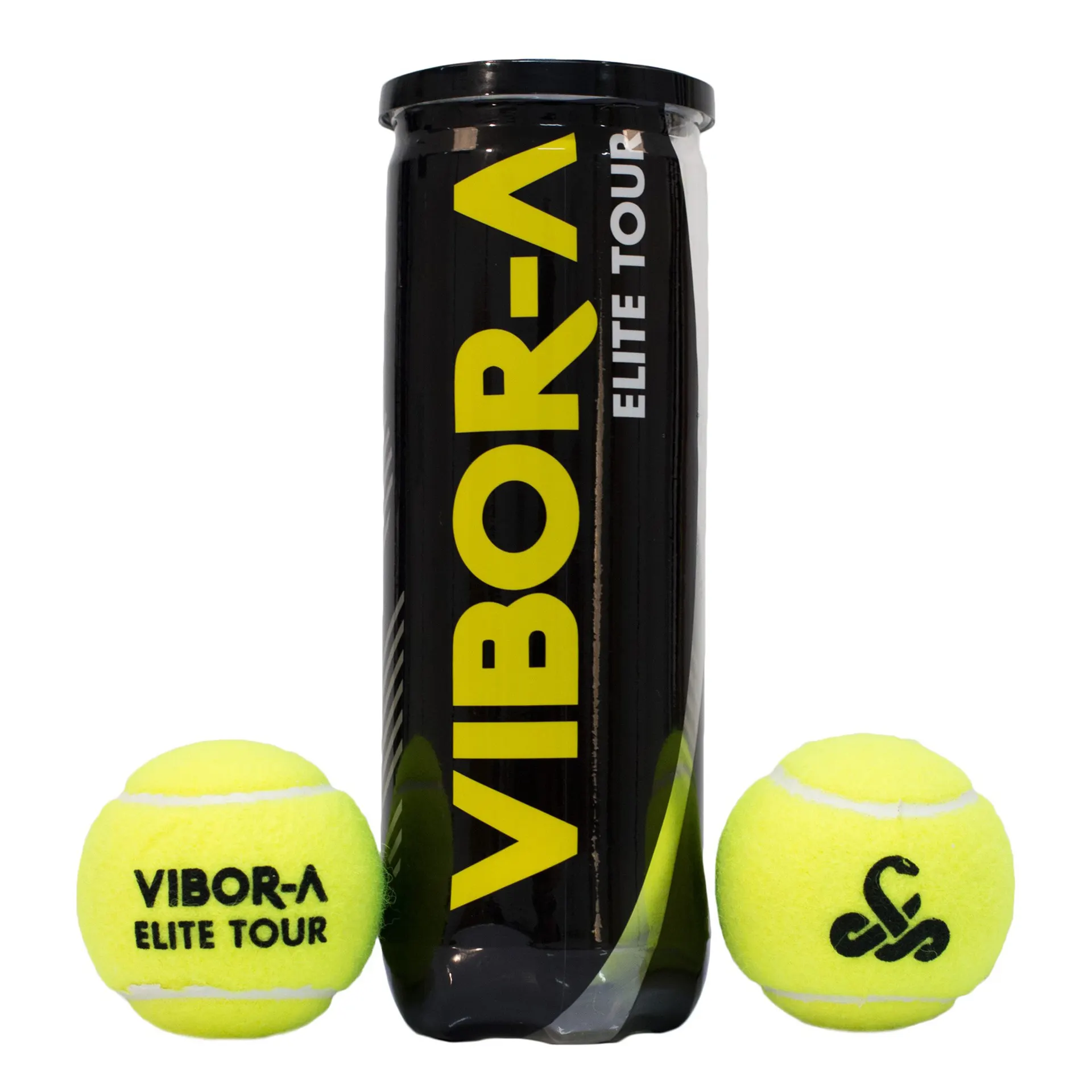 BOTE DE 3 PELOTAS DE PÁDEL VIBOR-A ELITE TOUR