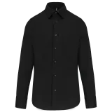Camisa strech manga larga hombre
