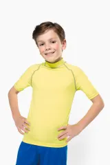 Camiseta surf con protección UV manga corta para niño