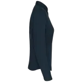 Camisa popelina de polialgodón manga larga mujer