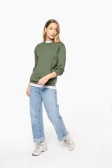 Sudadera cuello redondo