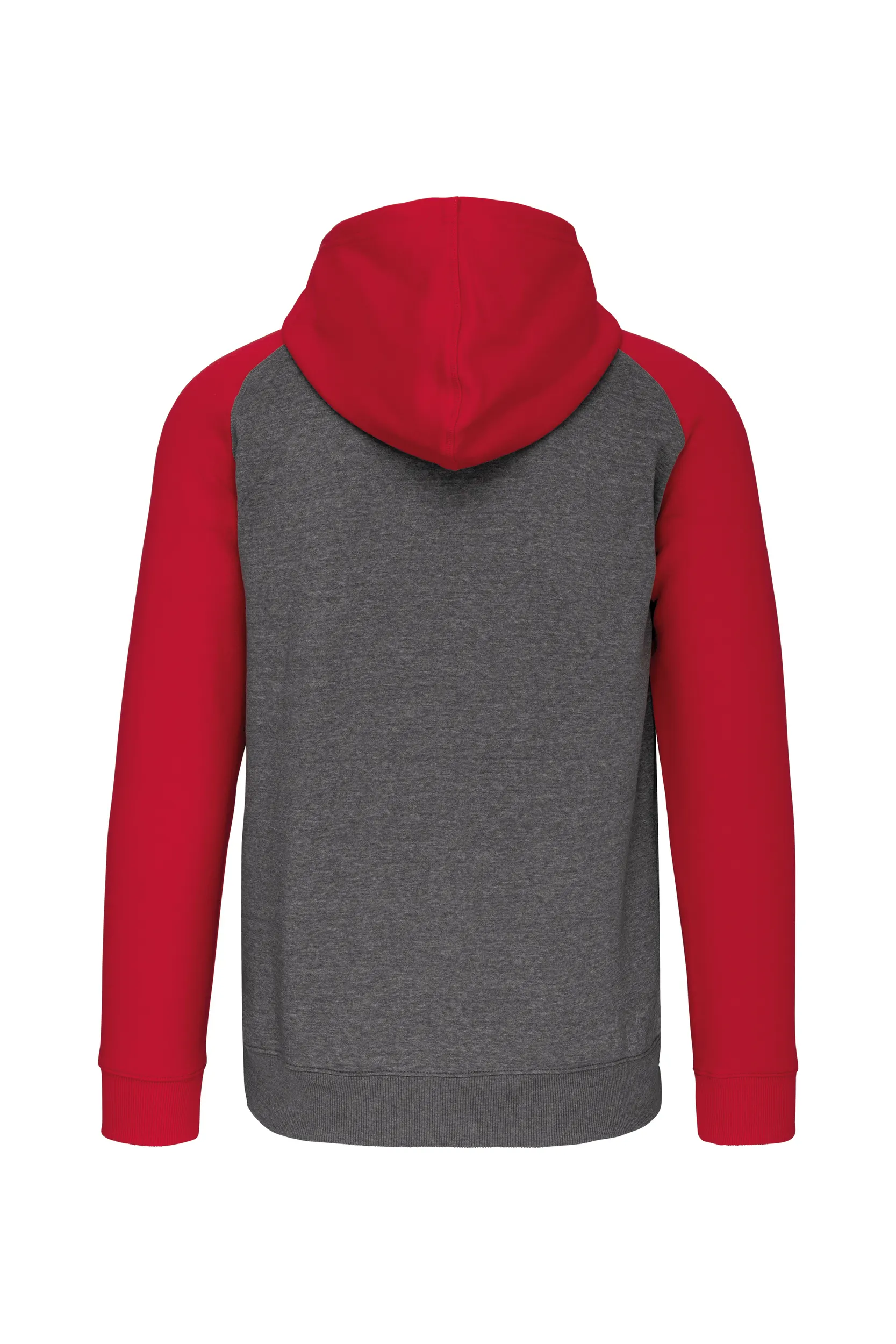 Chaqueta Bicolor con cremallera y capucha unisex