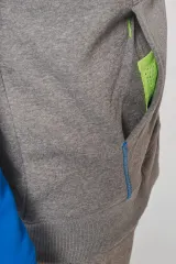 Chaqueta Bicolor con cremallera y capucha unisex