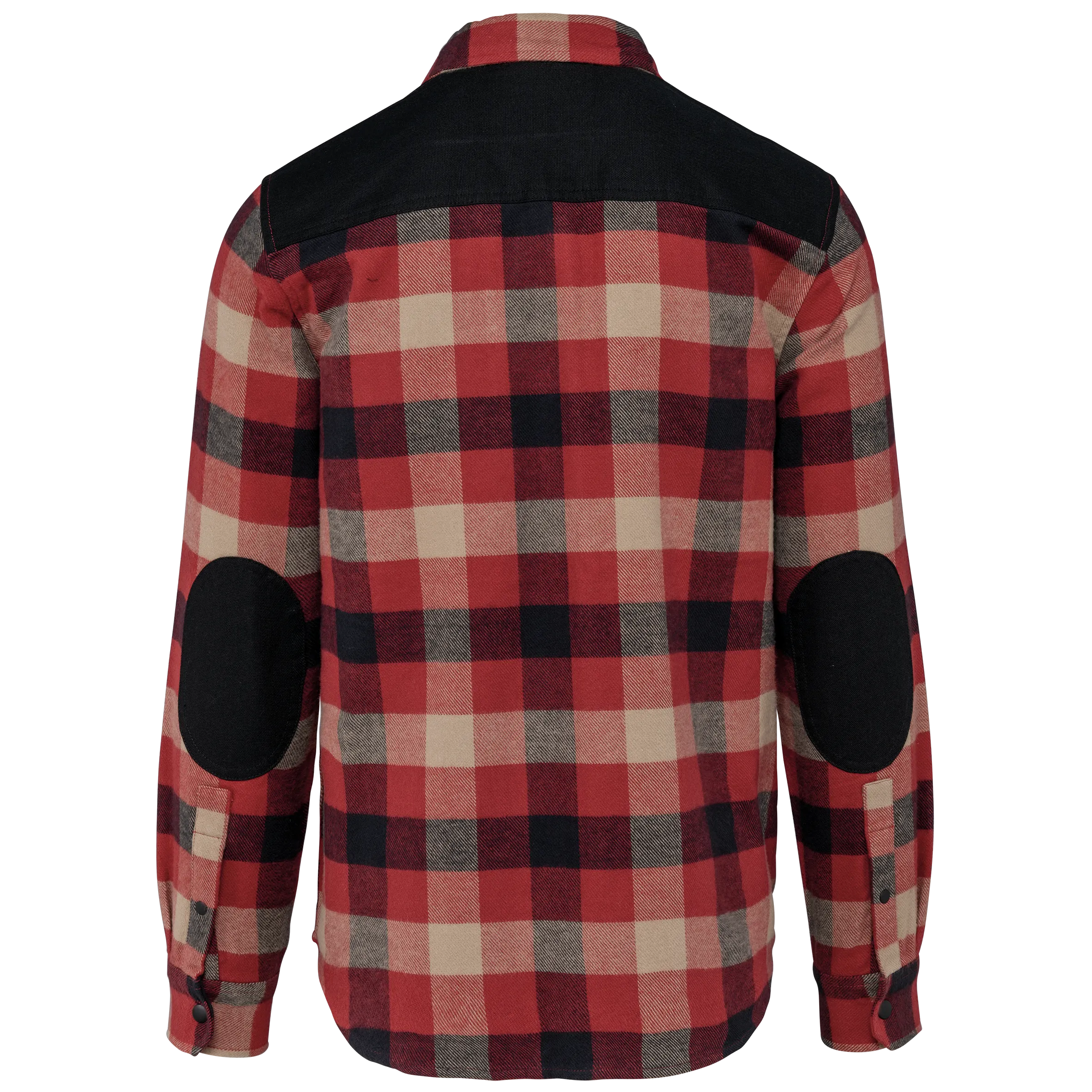 Sobrecamisa a cuadros con bolsillos