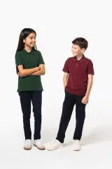 Polo de punto piqué Bio180 infantil