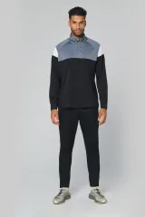 Sudadera de entrenamiento 1/4 de cremallera unisex