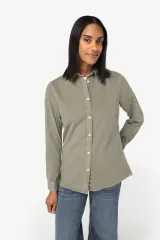 Camisa ecorresponsable efecto lavado mujer