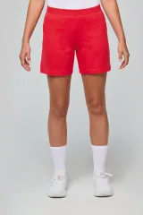 Short de punto jersey deportivo mujer
