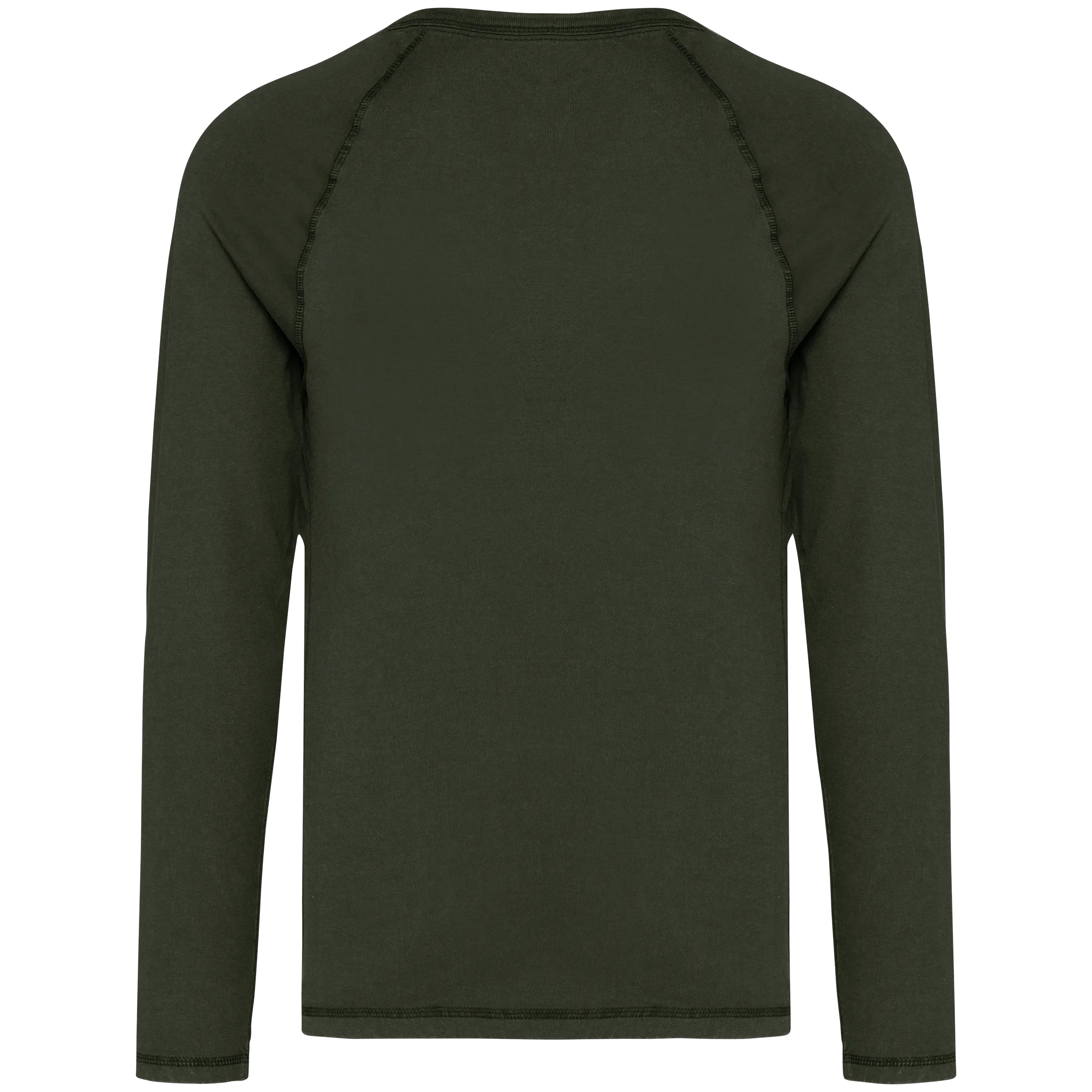 Camiseta ecorresponsable manga larga raglan hombre