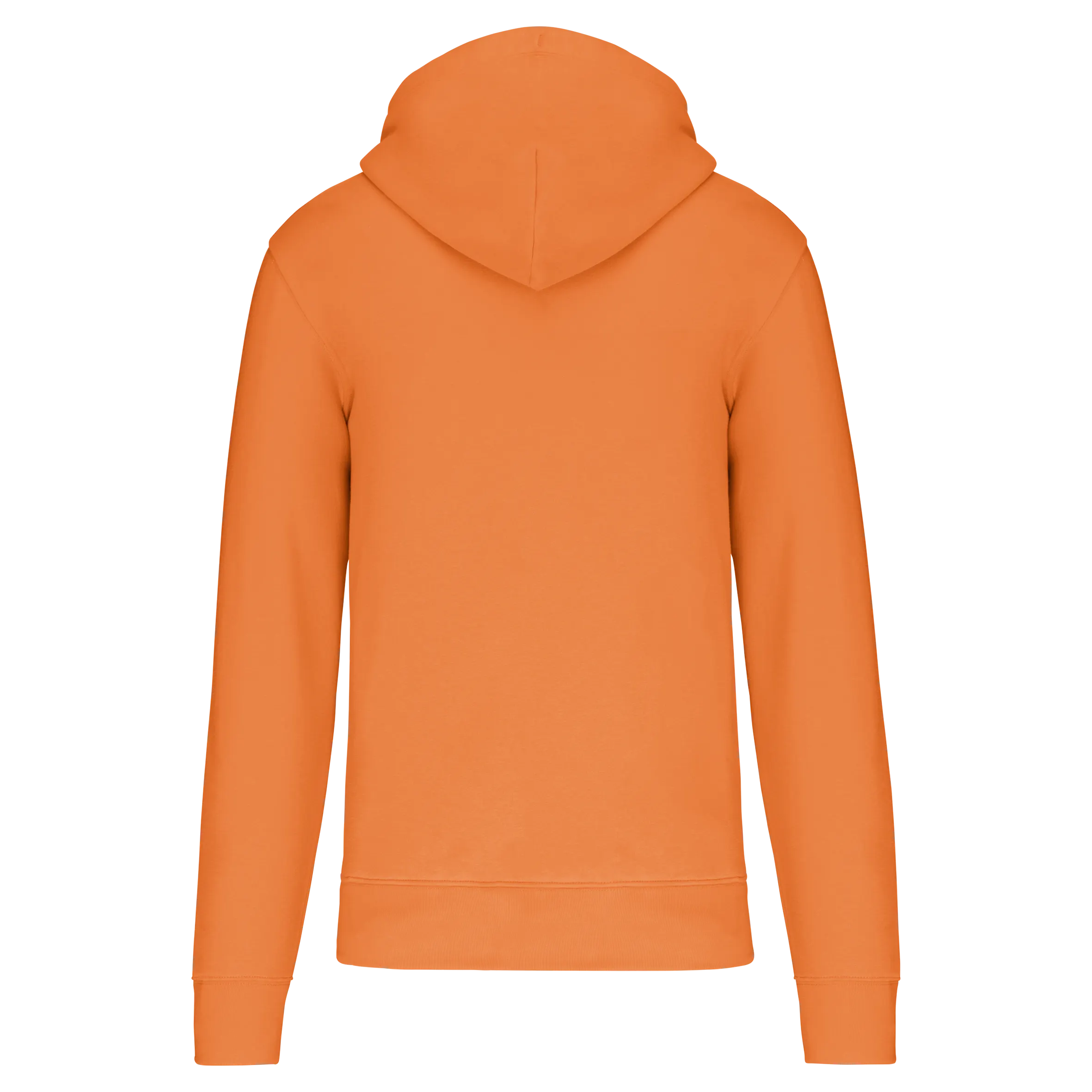 Sudadera con capucha y cremallera ecorresponsable hombre