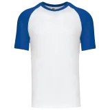 Baseball - camiseta bicolor manga corta hombre