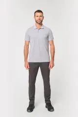 Polo ecorresponsable con bolsillo en el pecho unisex