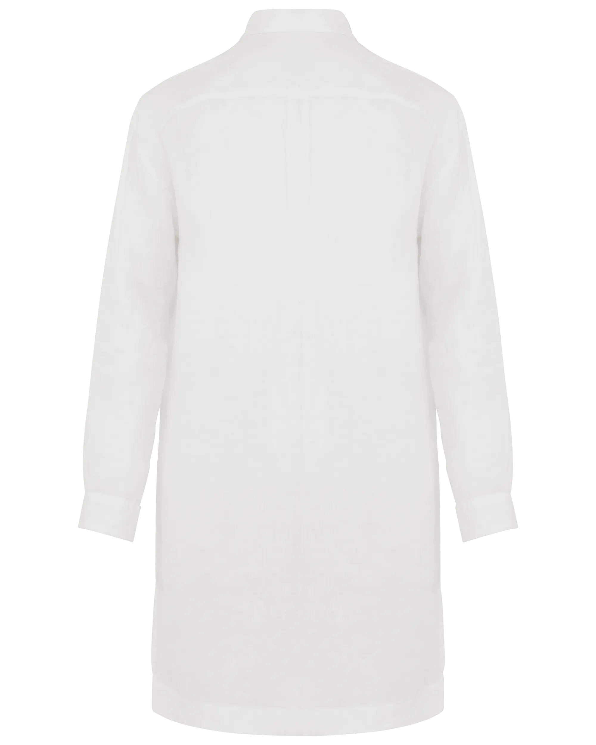 Vestido camisero de lino mujer