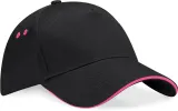 Gorra Ultimate - 5 paneles con sándwich contrastado