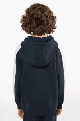 Sudadera de equipo bicolor con capucha infantil