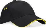 Gorra Ultimate - 5 paneles con sándwich contrastado